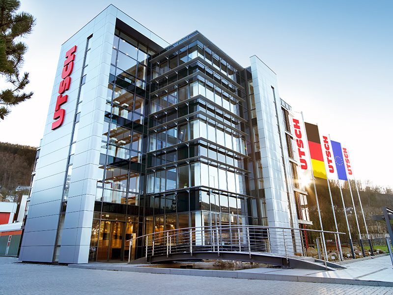 Firmengebäude der Erich Utsch GmbH in Siegen