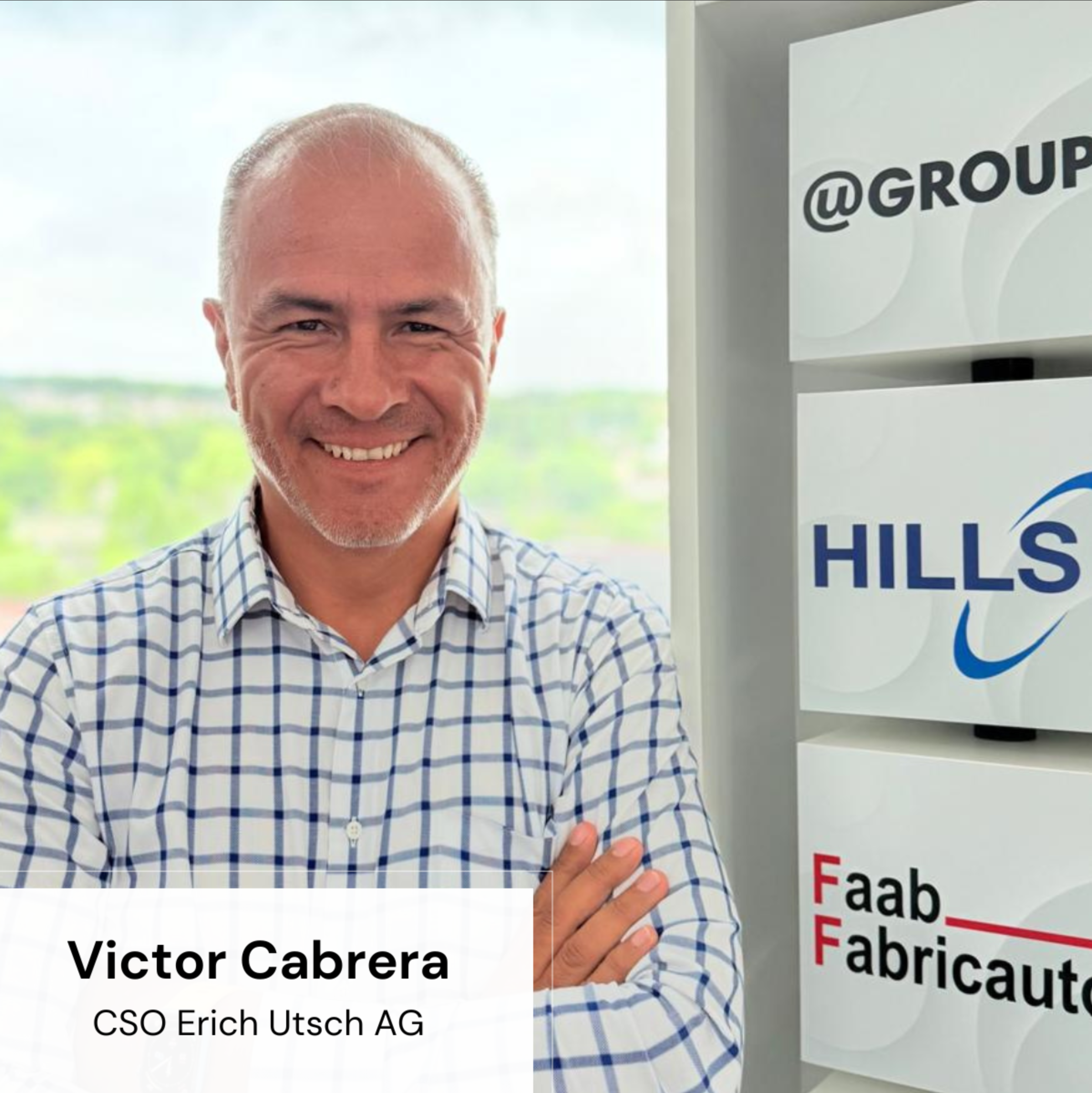 New CSO Victor Cabrera